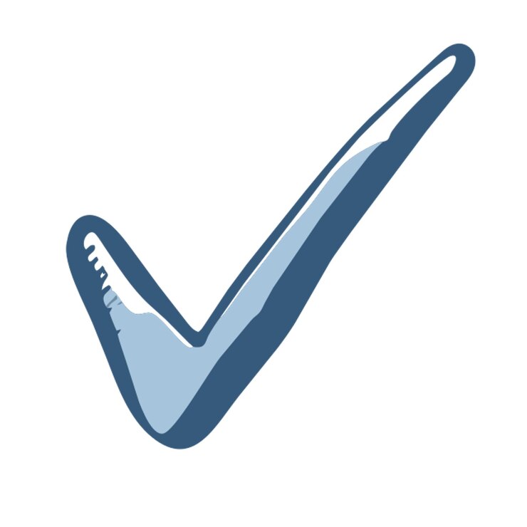 blue tick icon doodle fill 1076610 60047 2